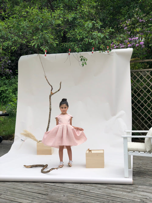 Rosa festklänning för barn - Speciella tillfällen