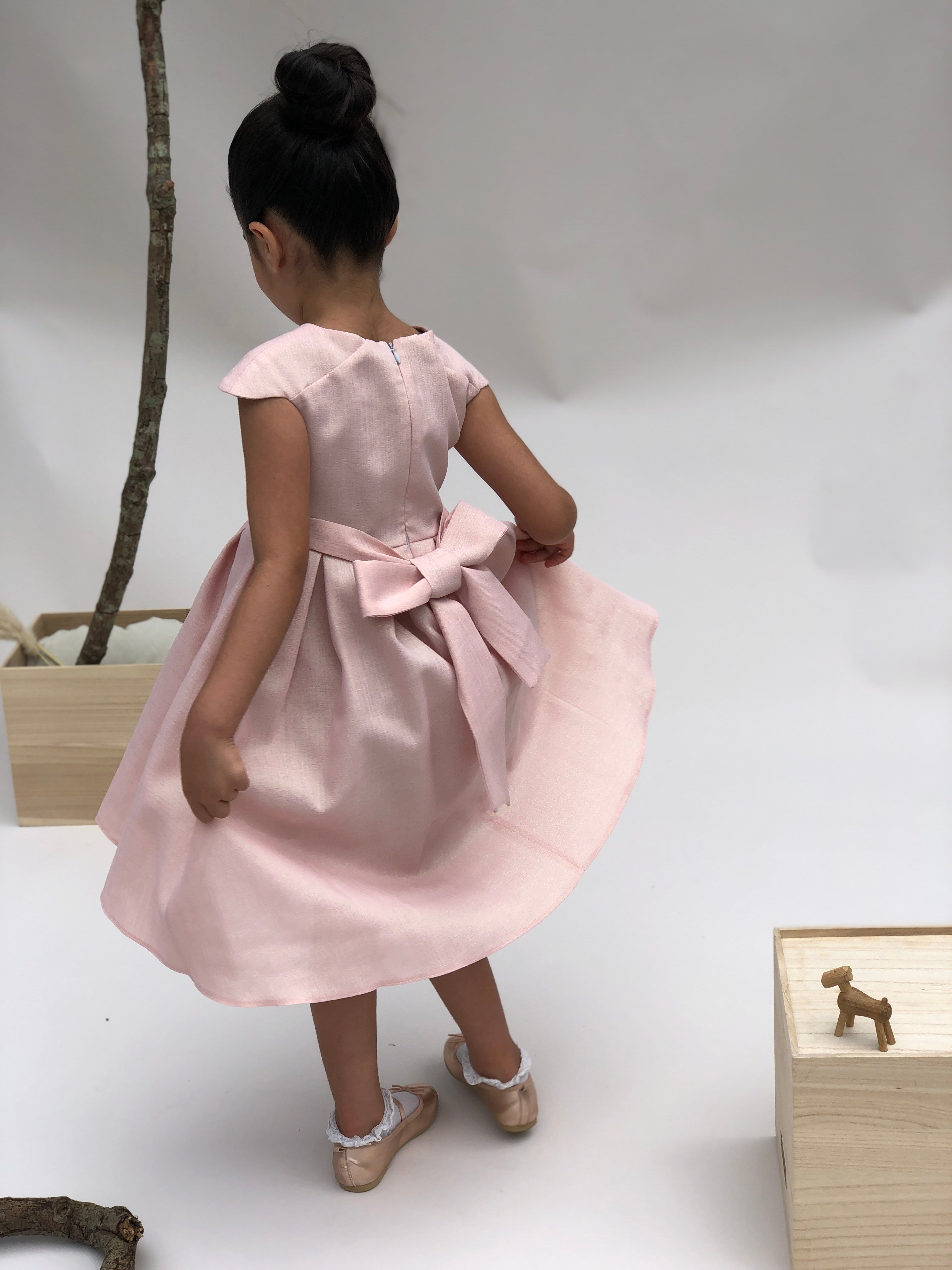 Rosa festklänning för barn - Speciella tillfällen